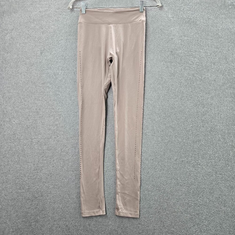 Gymshark Women Activewear‎ Pants Small Beige Leggings Yoga